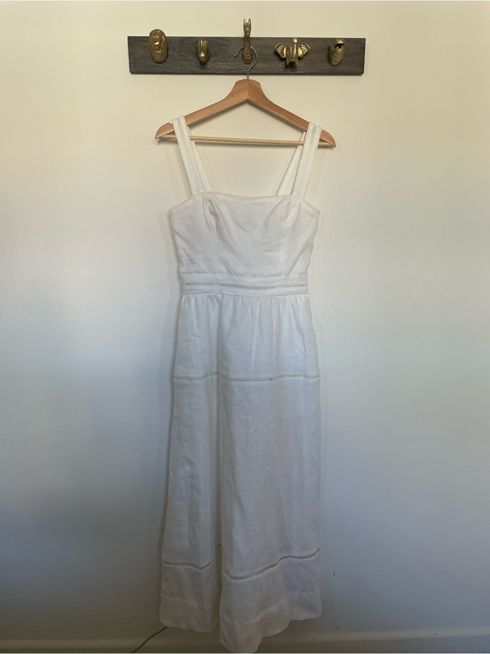 Reformation Everett Linen Dress